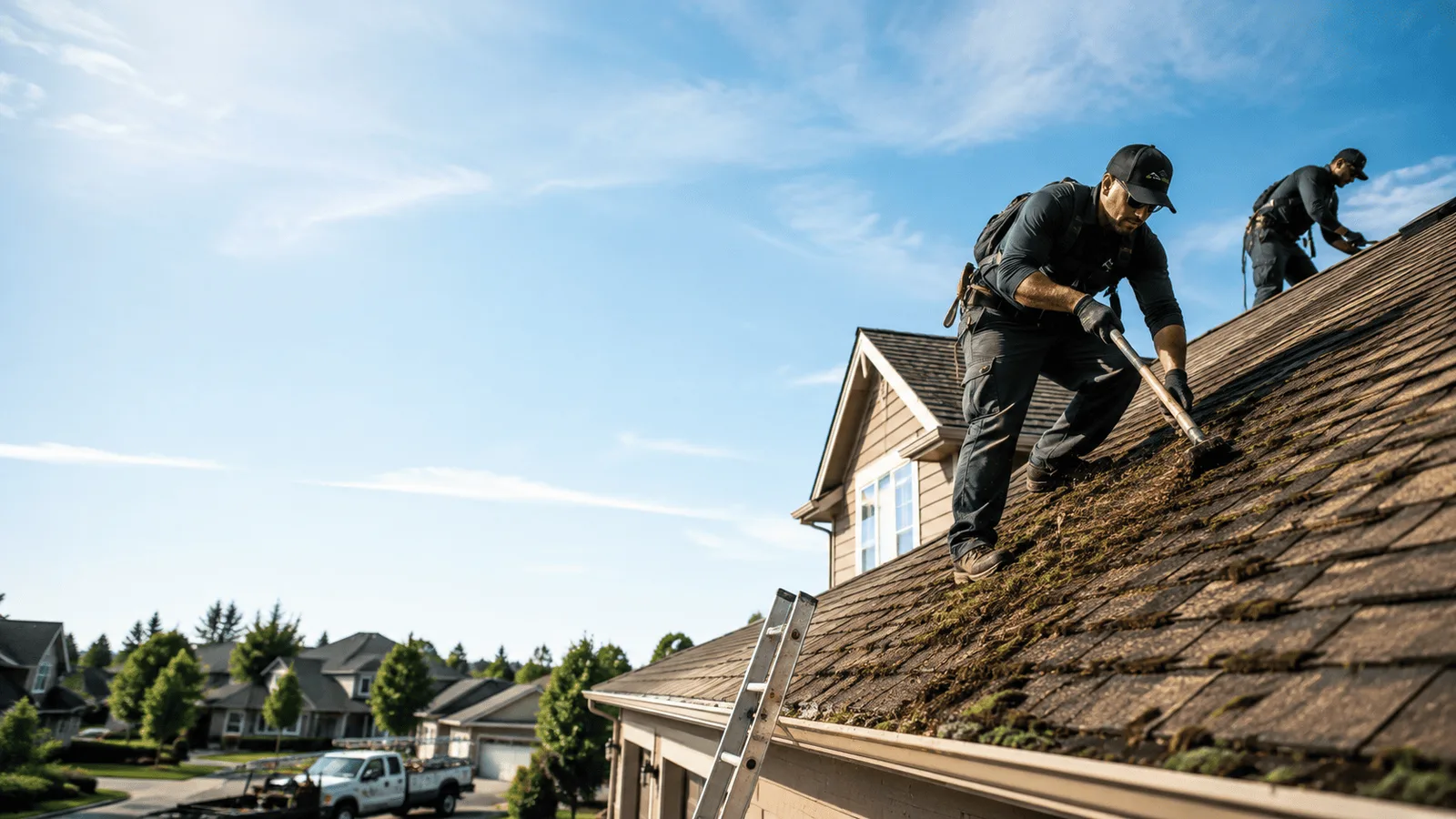 Roof Moss Removal in Penn Run, PA near me